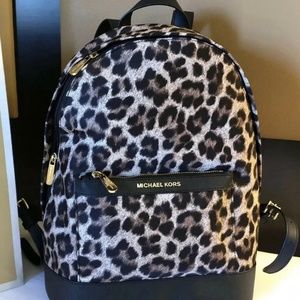 NWT MK Cheetah Backpack Morgan Style